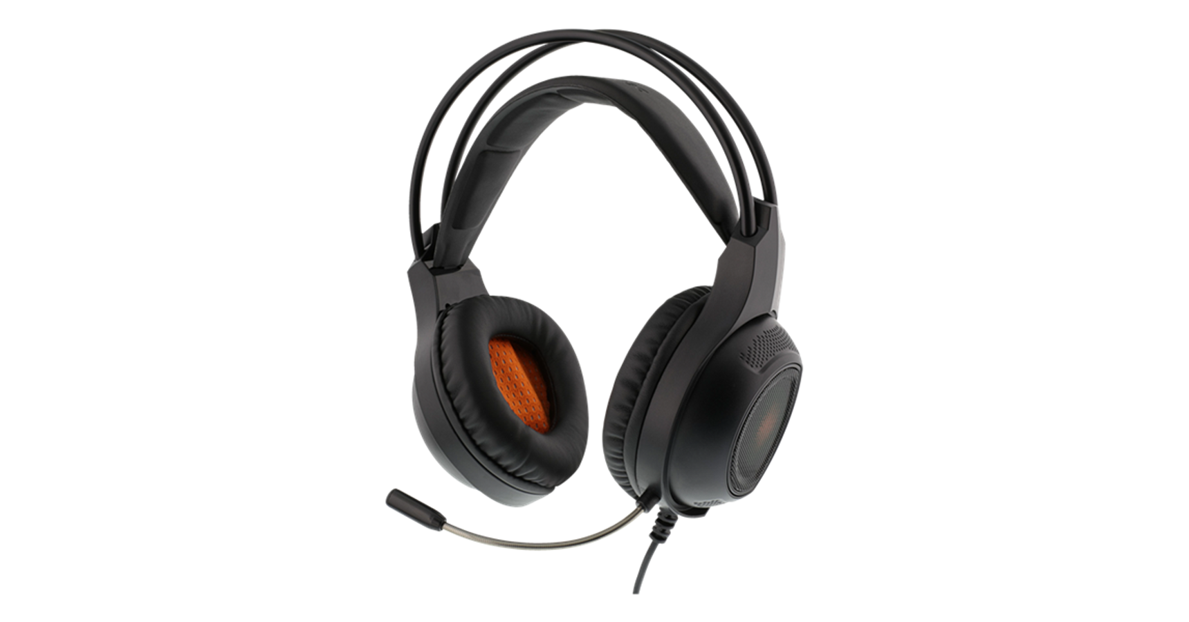 DELTACO GAMING Fejhallgató mikrofonnal GAM069, Stereo headset, 2 x 3.5