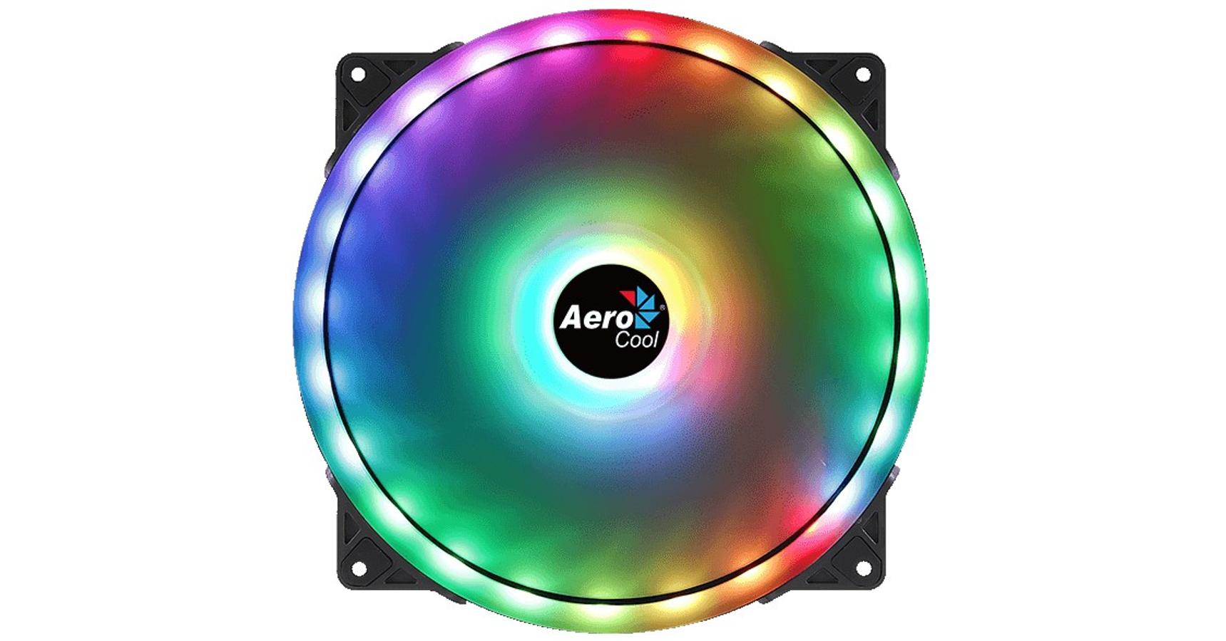 Ventilátor Aerocool Duo 20 ARGB 20cm ARGB LED - Processzor hűtő - Gamer ...