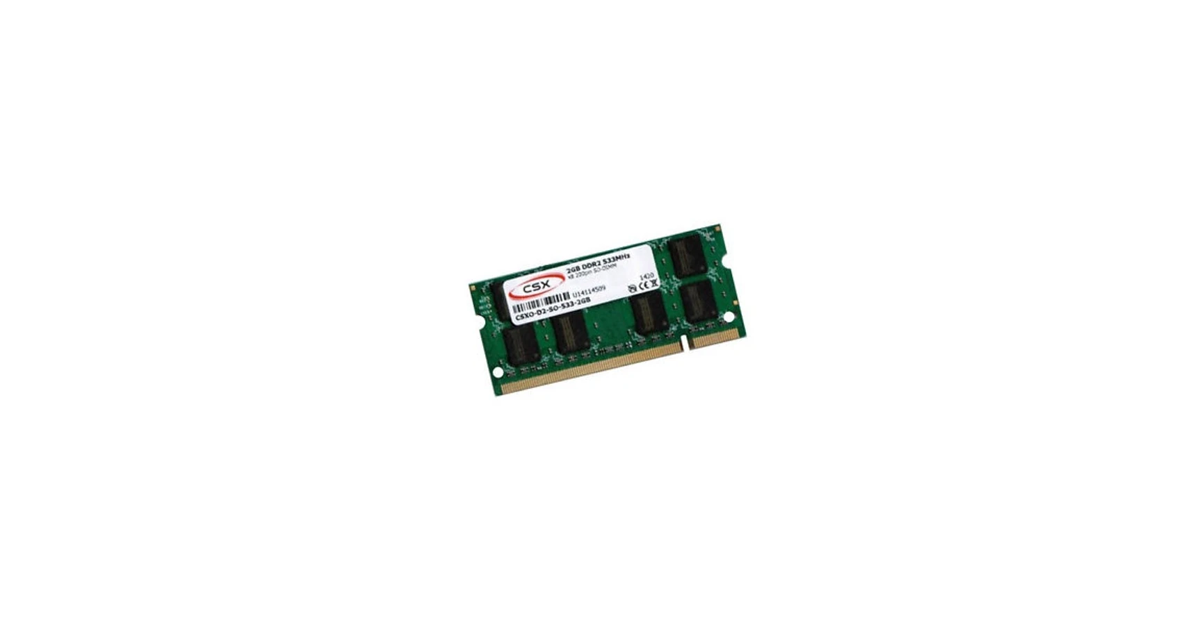 CSX Memória Notebook - 2GB DDR2 (533Mhz, 128x8, CL4, 1.8V) - Memória ...