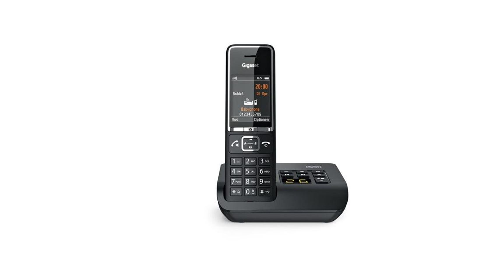 Gigaset Comfort 550A DECT telefon fekete - Telefonok - Gamer PC ...