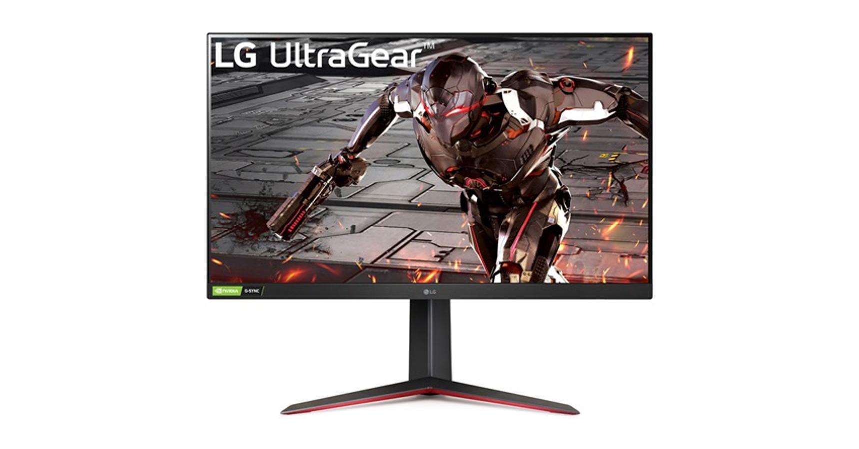 LG 32GN550-B UltraGear 32 VA LED gaming monitor fekete 165Hz G-Sync ...