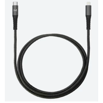 CABLE USB C /LIGHTNING (NO MFI) SOFT BAG