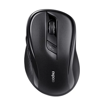 Rapoo Egér - 184535 M500 (vezeték nélküli, optikai, USB vevő, 1600 DPI, fekete)
