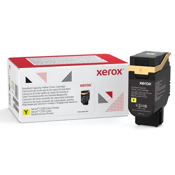 Xerox C325 toner Yellow 1800 oldalra Xerox