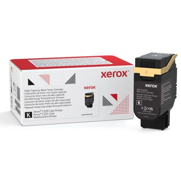 Xerox C325 toner Bk 8000 oldalra Xerox