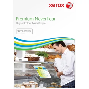Xerox Premium NeverTear öntapadó etikett A4 víztiszta 50 ív/csomag