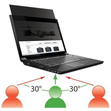 PRIVACY FILTER NOTEBOOK 13.3IN W 16:10 286.4X179MM MATTE FINISH