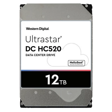 3.5IN 26.1MM 12TB 256MB 7200RPM SATA ULTRA 512E ISE P3 DC HC520