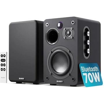 Majority Hangszóró 2.0 - D70X Fekete (70W, Bluetooth 5.3, USB, AUX, HDMI ARC, RCA, USB, Optikai, Távírányító)