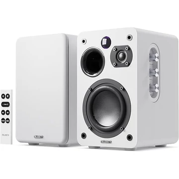 Majority Hangszóró 2.0 - D70X Fehér (70W, Bluetooth 5.3, USB, AUX, HDMI ARC, RCA, USB, Optikai, Távírányító)