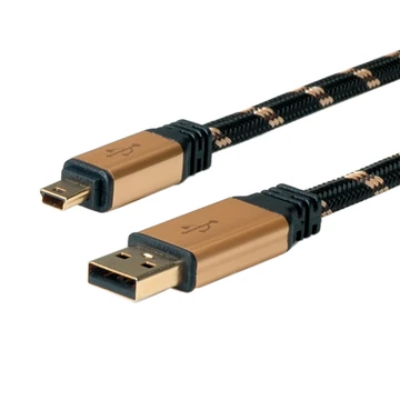 USB2.0 KB A-5PMINI 3M ROLINE GOLD
