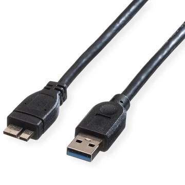 USB3.2 GEN1 CABLE A-MICROB ST/ST 0.15M