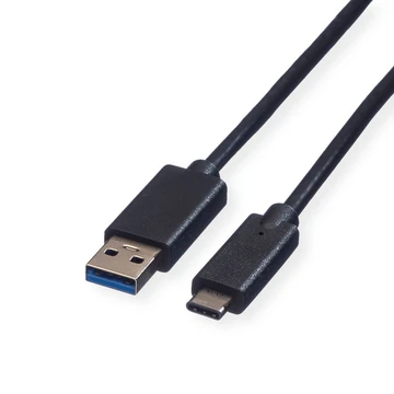 USB3.2 GEN1 CABLE A-C 0 5M DATA 10GBS CURRENT 5V/900MA