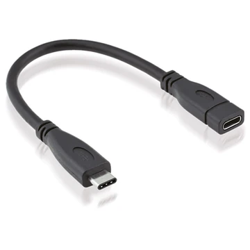 USB3.2 GEN2 CABLE TYPE C-C BU/ST 0 2M