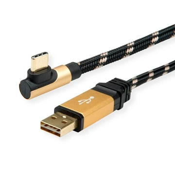 USB2 KBL A REV.-C 90ADEG 1 8M ROLINE GOLD