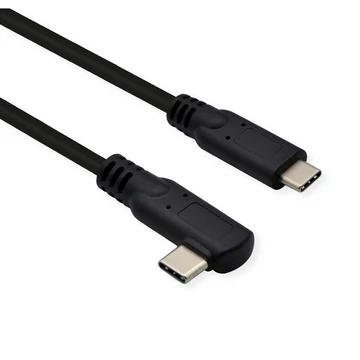 USB3.2 GEN2X2 (20GBS) CABLE 1M C-C ST/ST 90ADEG