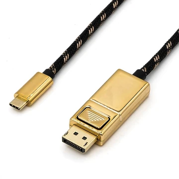 DAPTER CABLE USB-C-DP 4K 2M ROLINE GOLD