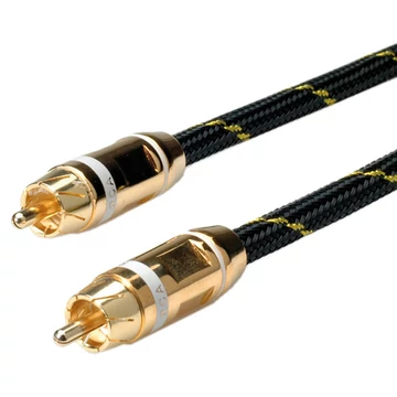 CINCH-CABLE WEISS 5M