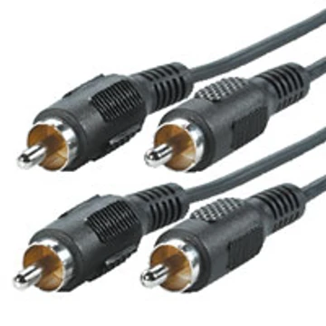 CINCH-VERB.-KABEL DUPLX25M 5M