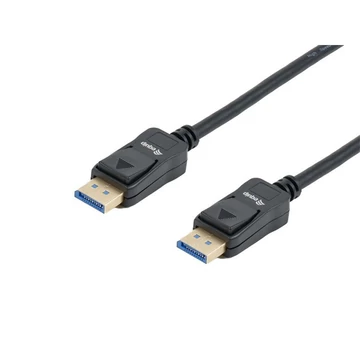Equip Kábel - 119271 (DisplayPort2.1 kábel, 4K / 144Hz, apa / apa, fekete, 1m)
