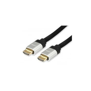 Equip Kábel - 119383 (HDMI2.1 kábel, apa / apa, 8K / 60Hz, eARC, VRR, QMS, QFT, ALLM, DSC, aranyozott, 5m)