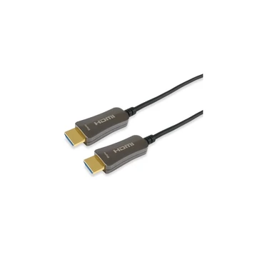 Equip Kábel - 119433 (Aktív HDMI2.0 kábel, apa / apa, 4K / 60Hz, 3D, HDCP2.2, HDR, aranyozott, 100m)