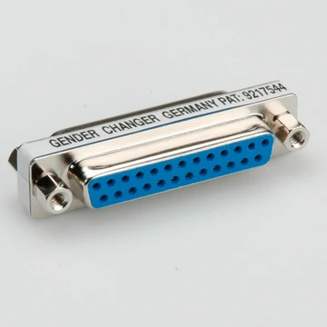 MINI GENDER CHANGER DB25 BU/BU .