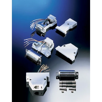 DB25 PLUG - RJ-45 SOCKET 8P / 8C 8-WIRE