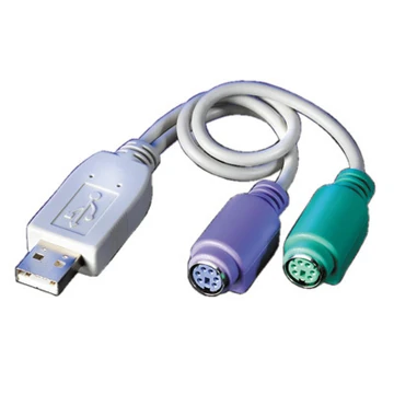 KONV. USB ZU 2X PS/2