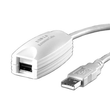 USB 2.0 EXTENDER WHITE 5M