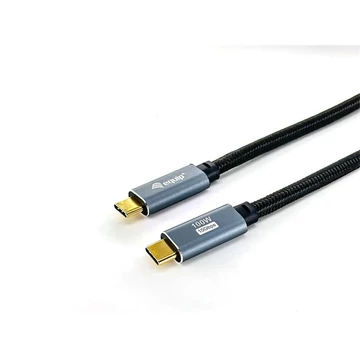 Equip Kábel - 128357 (USB-C 3.2 Gen1 to USB-C, apa / apa, fekete, 2m)