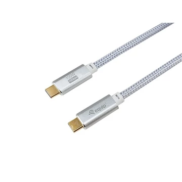 Equip Kábel - 128358 (USB-C 3.2 Gen1 to USB-C, apa / apa, fehér, 2m)