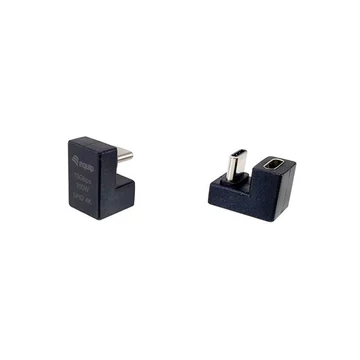 Equip Átalakító - 133476 (USB-C -> USB-C átalakító, apa / anya, fekete) 2db / csomag