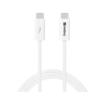Sandberg Kábel - USB-C>C USB4 240W + 40Gbps, 1M