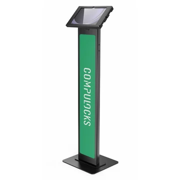GALAXY TAB A9 APEX FLOOR STAND APEX ENCLOSURE BRANDME BLACK