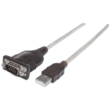 Manhattan Kábel átalakító - USB-ről Soros portra átalakító, 1.8 cm