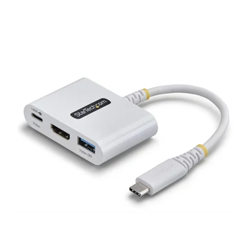 168W-USBC-MULTIPORT USB-C HDMI MULTIPORT HUB WHITE