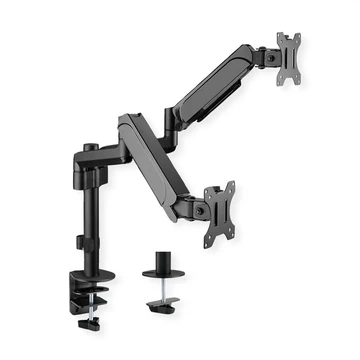 LCD-DUAL-ARM.TISCH-TRAEGERSTANG FEDERGESTUETZT