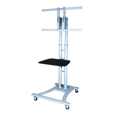 LCD/TV-ROLLSTAENDER.SILBERGRAU SILVER-GREY