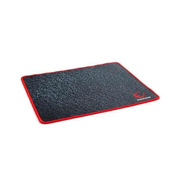 Rampage Egérpad - MP-12 (340x260x2.5mm; fekete, vörös szegés)