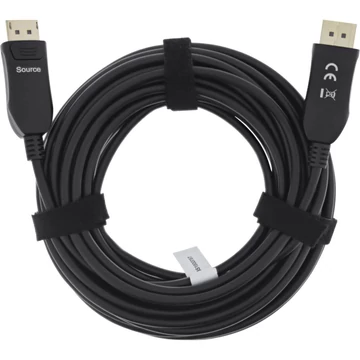 Kábel InLine DisplayPort 8K4K AOC Kabel, schwarz - 25m