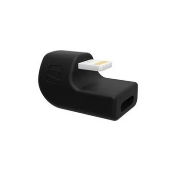 180 DEGREE LIGHTNING ADAPTER BLACK