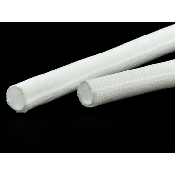 SNAP FABRIC SLEEVING WHITE