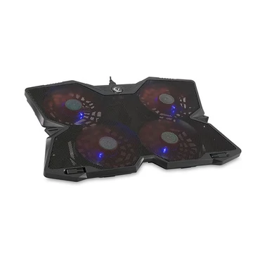 Rampage Notebook Hűtőpad 17"-ig - AD-RC3 (4x14cm venti, fém + műanyag váz; USB port)