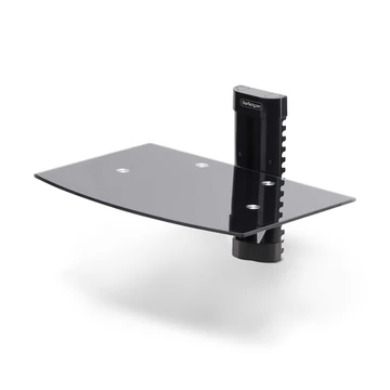 FLOATING WALL-MOUNTED SHELF FOR UNDER TV AV EQUIPMENT