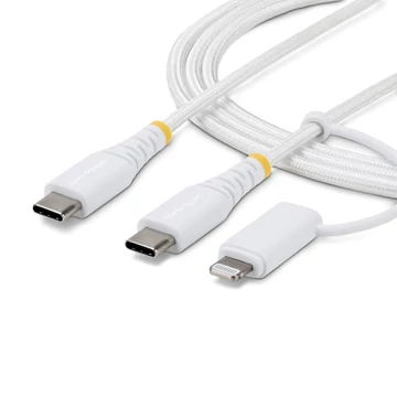 1M USB-C CABLE WITH LIGHTNING .
