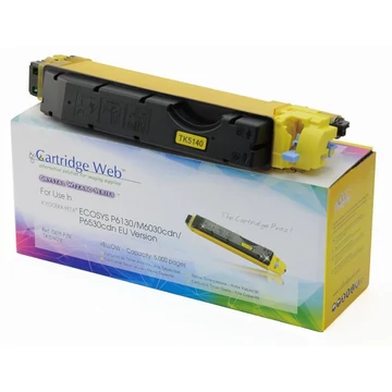 KYOCERA TK5140Y Toner Yellow CHIPPES CartridgeWeb (For use) Cartridge WEB