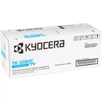 Kyocera TK-5380 Toner Cyan 10.000 oldal kapacitás Kyocera