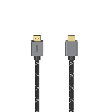 Hama Kábel - 200504 Premium (HDMI 2.1, HDR, 8K / 60Hz, eARC, 48 Gbit / s, aranyozott, 2m)