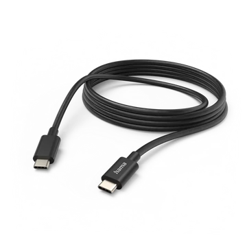 Hama Kábel - 201593 (2xUSB-C, USB 2.0, 3m, fekete)